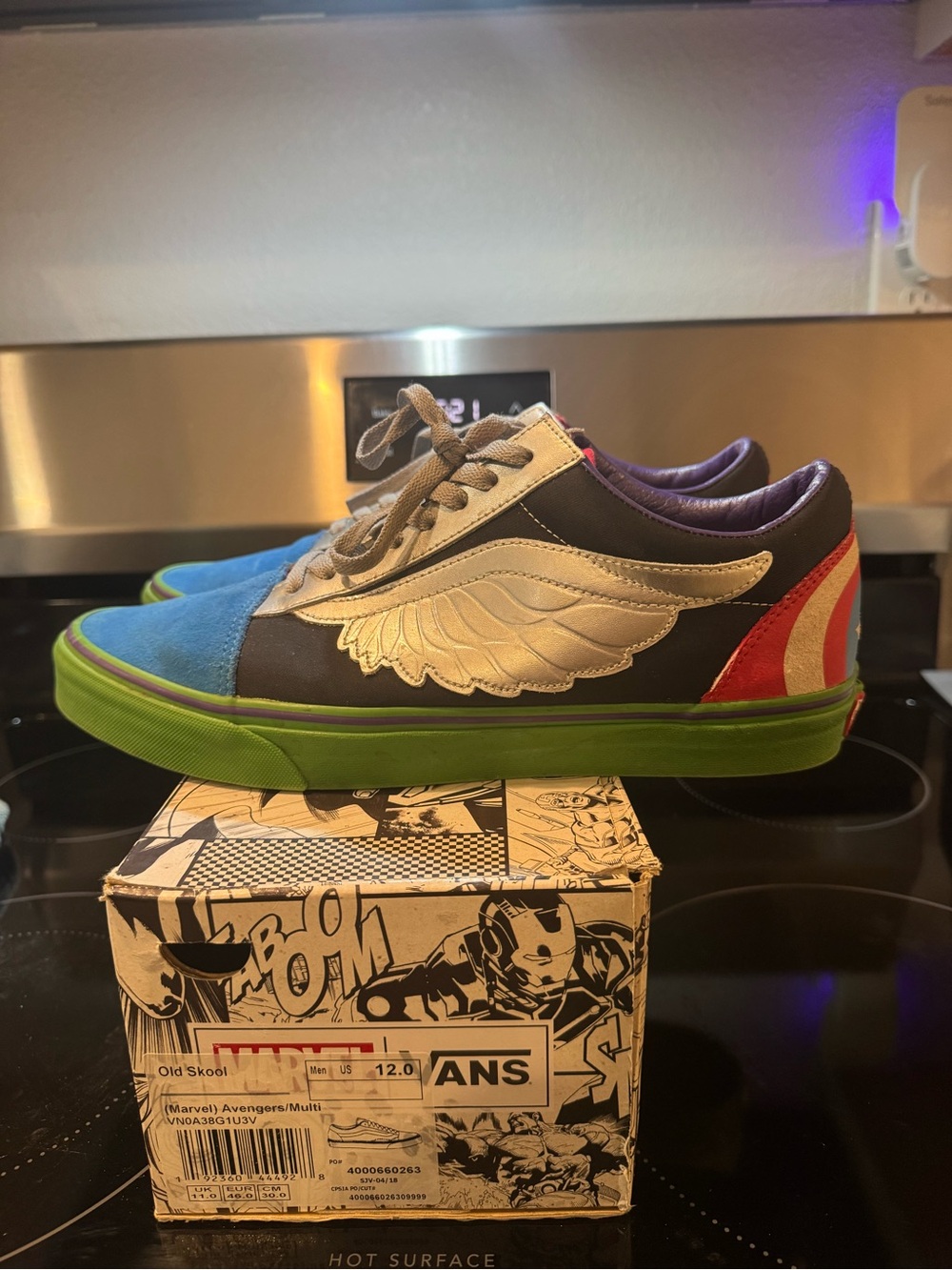 Avengers Vans Old Skool Multicolor Sneakers